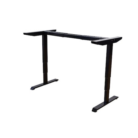 Templeton Electric Height Adjustable Desk Dual Motor with 4 Pre Set Features & LED Height ScreenBlack TE625556